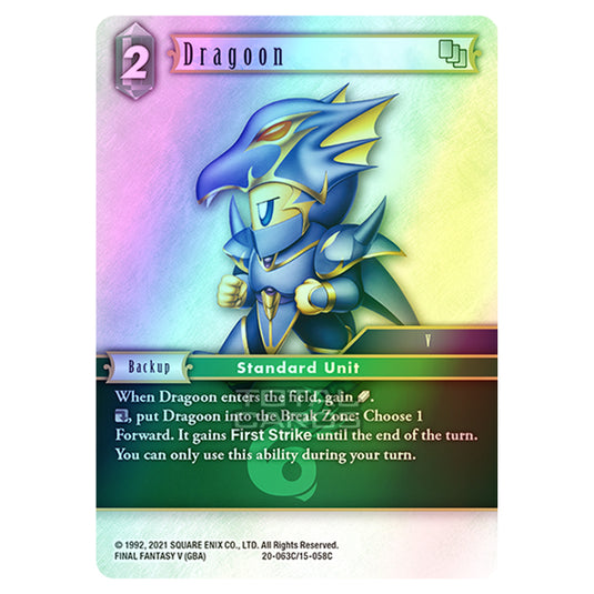 Final Fantasy - Dawn of Heroes - Dragoon - (20-063C) (Foil)