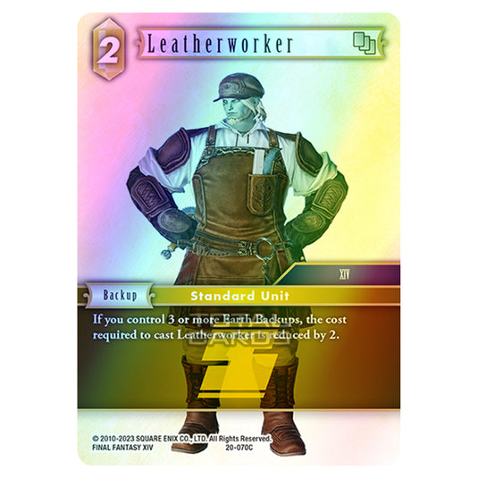 Final Fantasy - Dawn of Heroes - Leatherworker - (20-070C) (Foil)