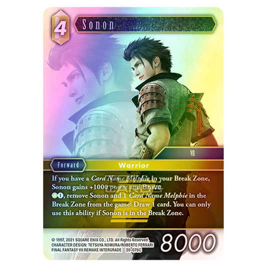 Final Fantasy - Dawn of Heroes - Sonon - (20-076C) (Foil)