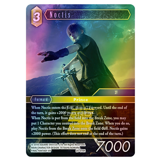 Final Fantasy - Dawn of Heroes - Noctis - (20-078H) (Foil)