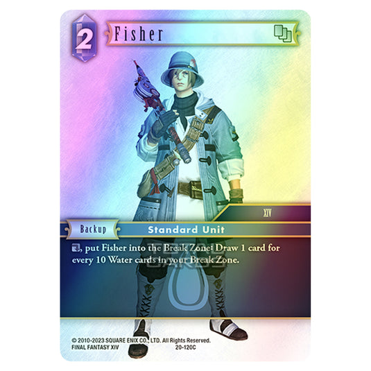 Final Fantasy - Dawn of Heroes - Fisher - (20-120C) (Foil)