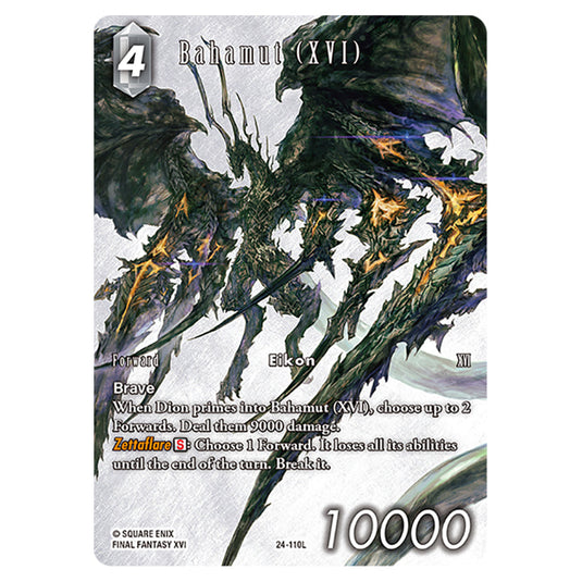 Bahamut (XVI) 24-110L-a card from the Final Fantasy set Dreamlike Oceans