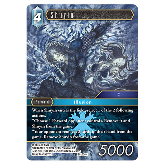 Shuyin 28-030H card from the Final Fantasy set Dreamlike Oceans