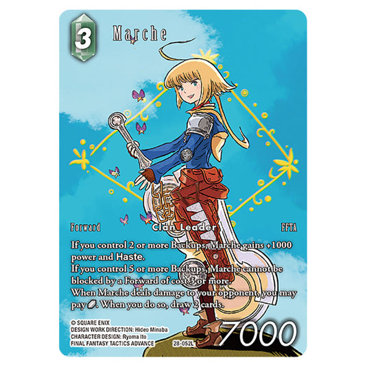 Marche 28-052L-a card from the Final Fantasy set Dreamlike Oceans