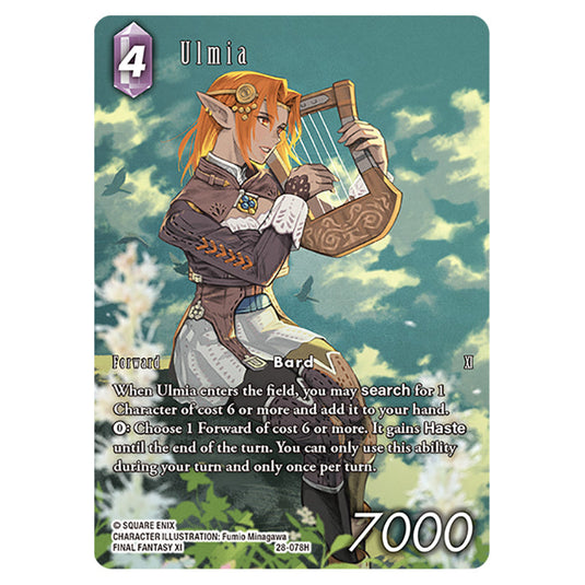 Ulmia 28-078H-a card from the Final Fantasy set Dreamlike Oceans