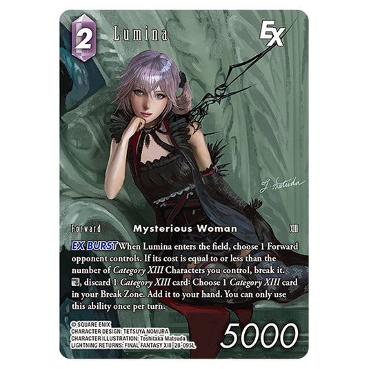 Lumina 28-095L-a card from the Final Fantasy set Dreamlike Oceans