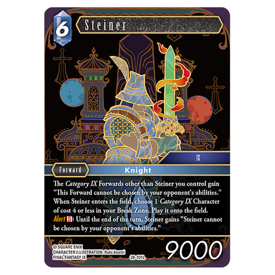 Steiner 28-101L card from the Final Fantasy set Dreamlike Oceans