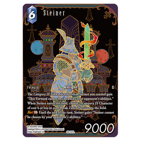 Steiner 28-101L-a card from the Final Fantasy set Dreamlike Oceans