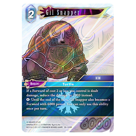 Gil Snapper 28-024R card from the Final Fantasy set Dreamlike Oceans