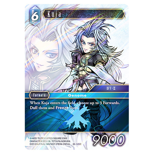 Kuja 28-025C card from the Final Fantasy set Dreamlike Oceans