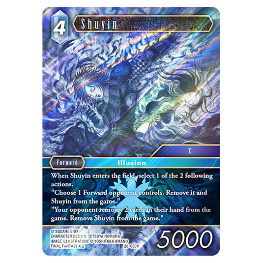 Shuyin 28-030H card from the Final Fantasy set Dreamlike Oceans