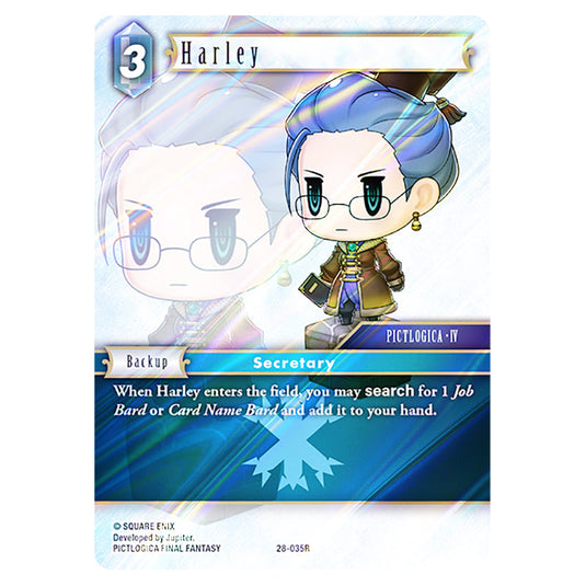 Harley 28-035R card from the Final Fantasy set Dreamlike Oceans