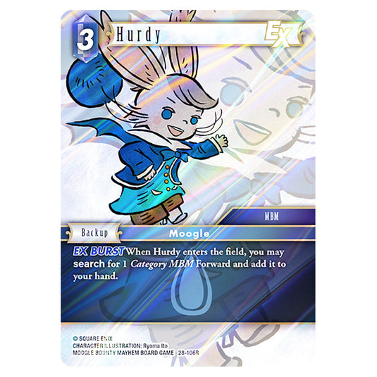 Hurdy 28-106R card from the Final Fantasy set Dreamlike Oceans