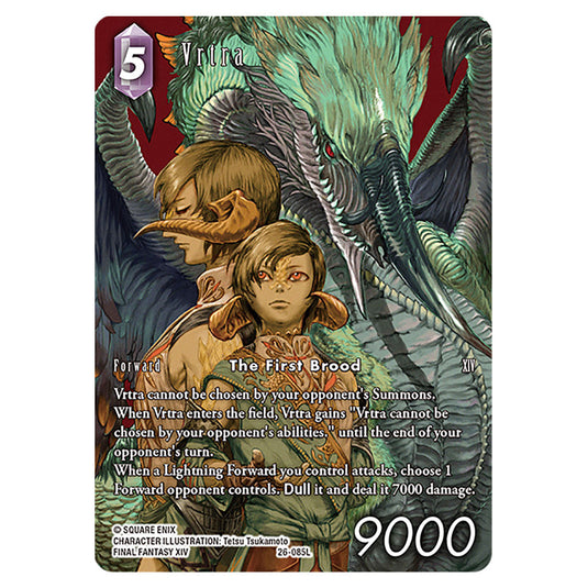 Vrtra 26-085L-a card from the Final Fantasy set Gunslinger in the Abyss