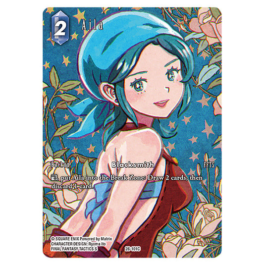 Aila 26-101C-a card from the Final Fantasy set Gunslinger in the Abyss