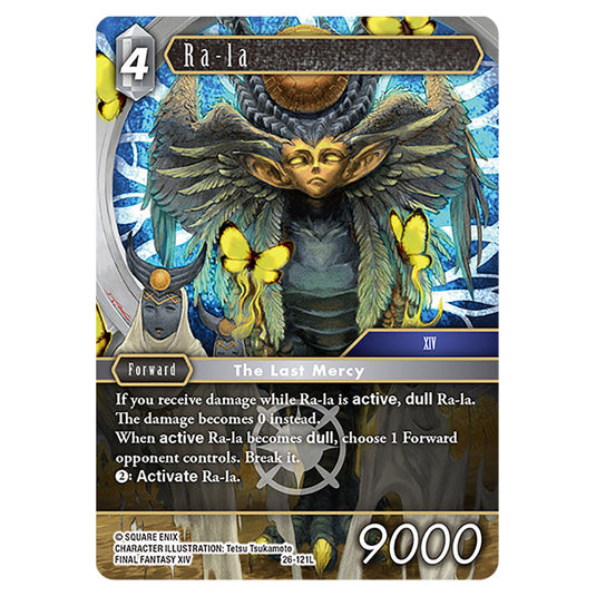 Ra-la 26-121L card from the Final Fantasy set Gunslinger in the Abyss
