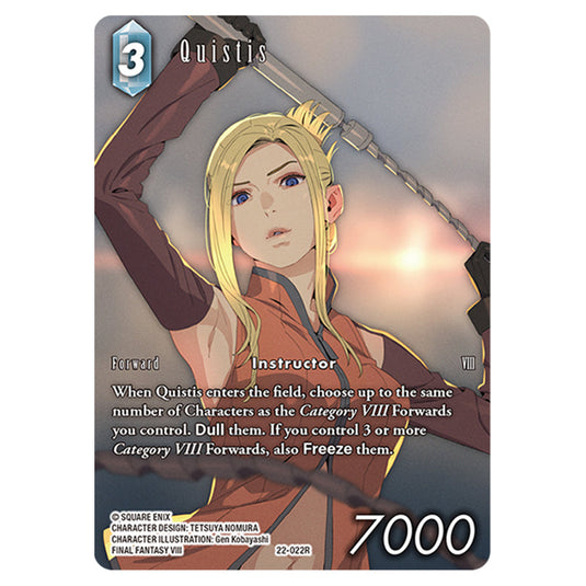 quistis mtg card Final Fantasy - Hidden Hope - Quistis