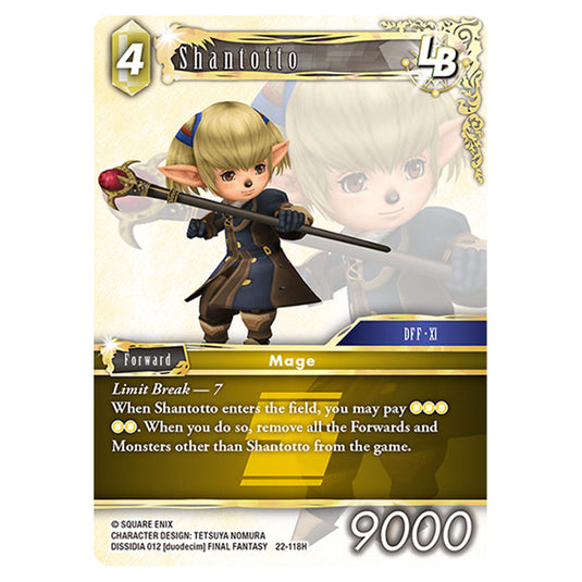 shantotto final fantasy mtg Final Fantasy - Hidden Hope - Shantotto