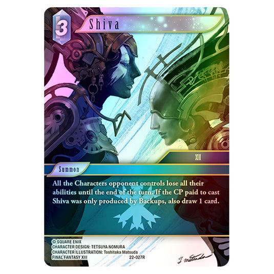 Final Fantasy - Hidden Hope - Shiva - 22-027R (Foil)