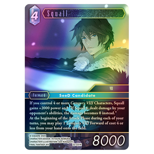 Final Fantasy - Hidden Hope - Squall - 22-031H (Foil)