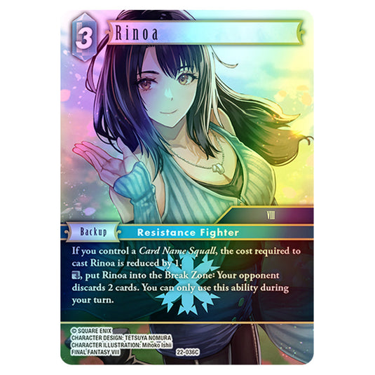 Final Fantasy - Hidden Hope - Rinoa - 22-036C (Foil)