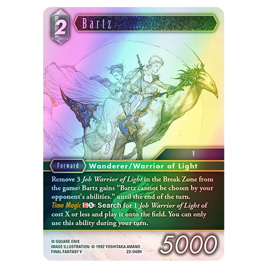 Final Fantasy - Hidden Hope - Bartz - 22-049H (Foil)