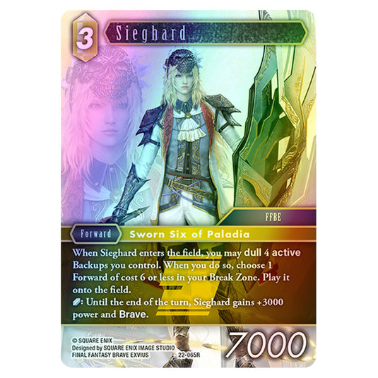 Final Fantasy - Hidden Hope - Sieghard - 22-065R (Foil)