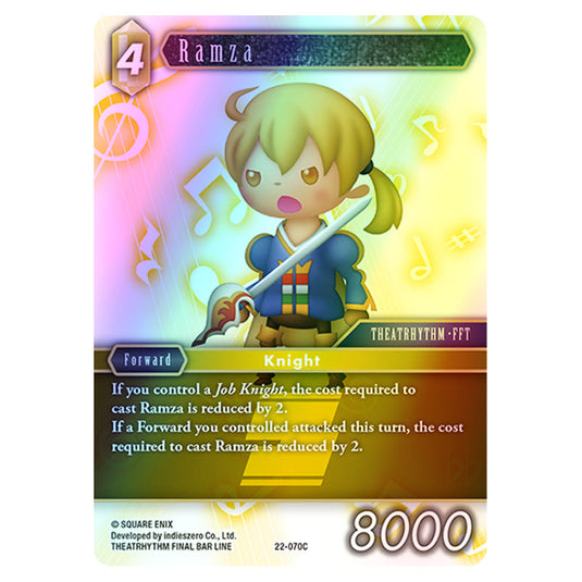 Final Fantasy - Hidden Hope - Ramza - 22-070C (Foil)