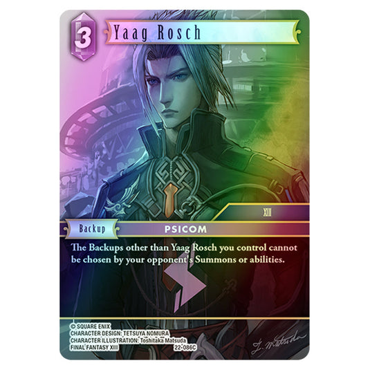 Final Fantasy - Hidden Hope - Yaag Rosch - 22-086C (Foil)