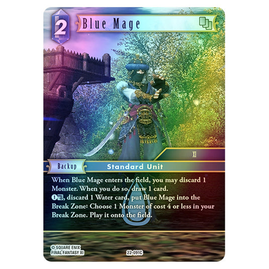 Final Fantasy - Hidden Hope - Blue Mage - 22-091C (Foil)