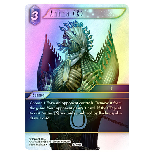 Final Fantasy - Hidden Hope - Anima (X) - 22-093R (Foil)