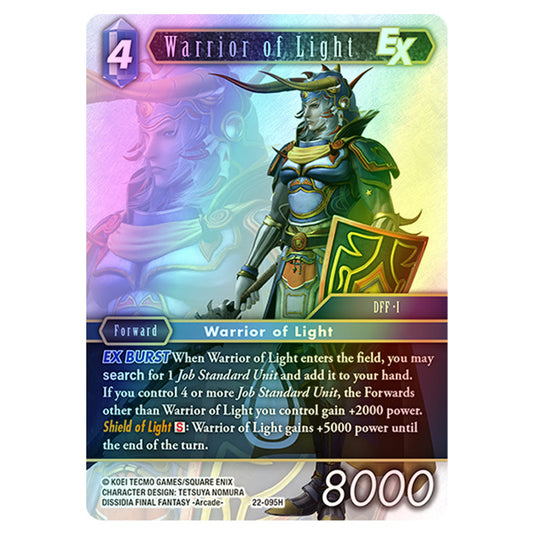 Final Fantasy - Hidden Hope - Warrior of Light - 22-095H (Foil)