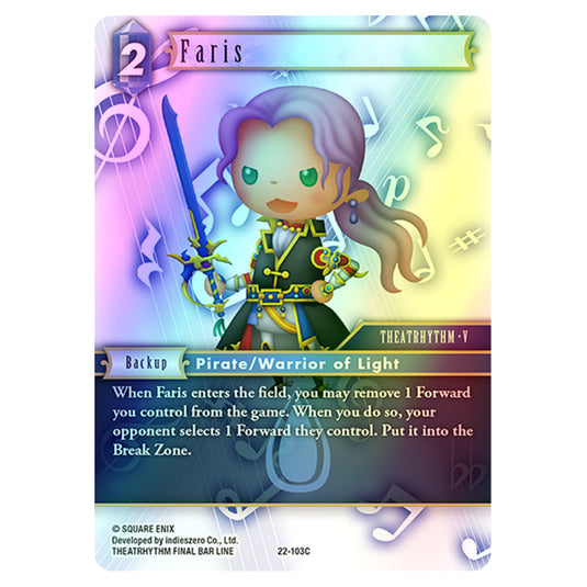 Final Fantasy - Hidden Hope - Faris - 22-103C (Foil)