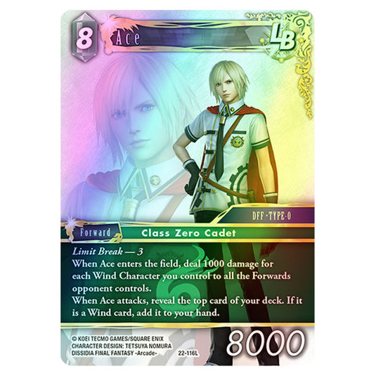 Final Fantasy - Hidden Hope - Ace - 22-116L (Foil)