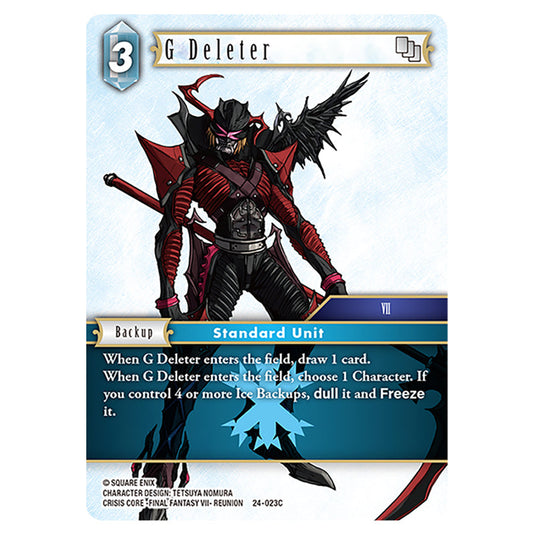 G Deleter 24-023C card from the Final Fantasy set Hidden Legends