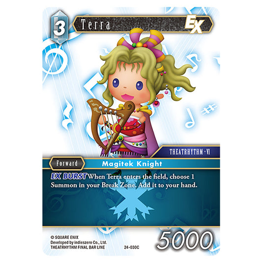 Terra 24-030C card from the Final Fantasy set Hidden Legends