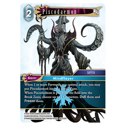 Piscodaemon 24-032R card from the Final Fantasy set Hidden Legends