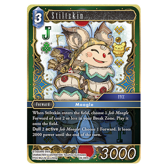 Stiltzkin 24-097C card from the Final Fantasy set Hidden Legends