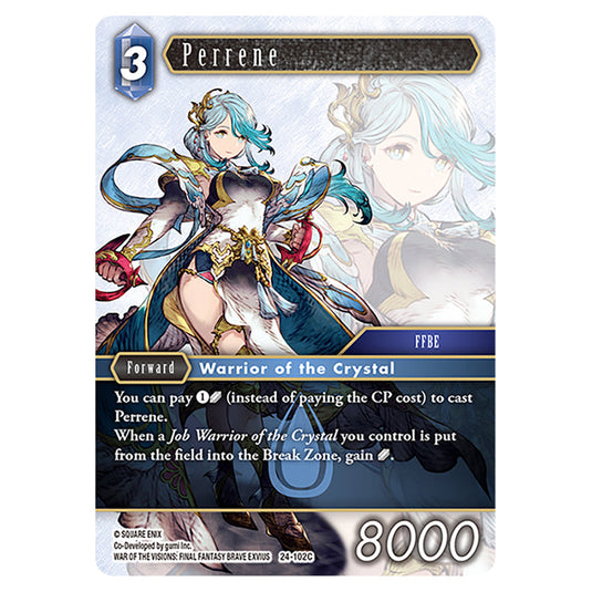 Perrene 24-102C card from the Final Fantasy set Hidden Legends