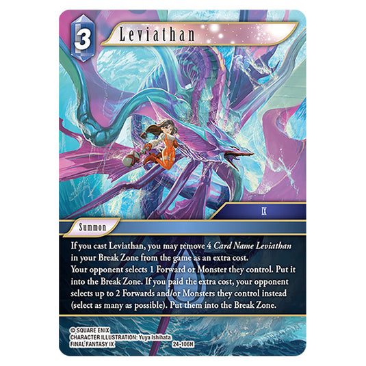 leviathan mtg final fantasy Final Fantasy - Hidden Legends - Leviathan