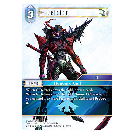 G Deleter 24-023C card from the Final Fantasy set Hidden Legends