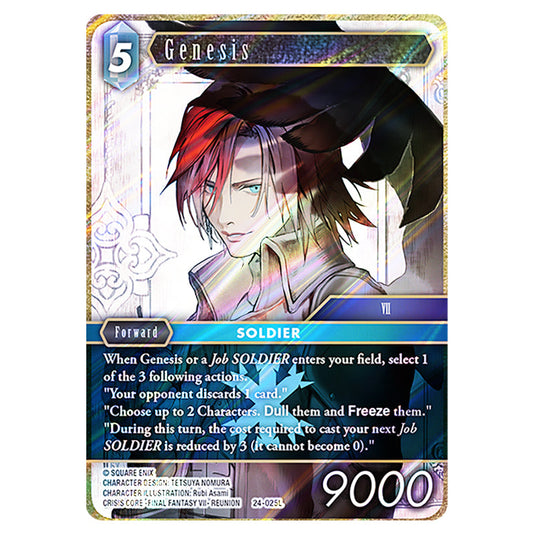Genesis 24-025L card from the Final Fantasy set Hidden Legends
