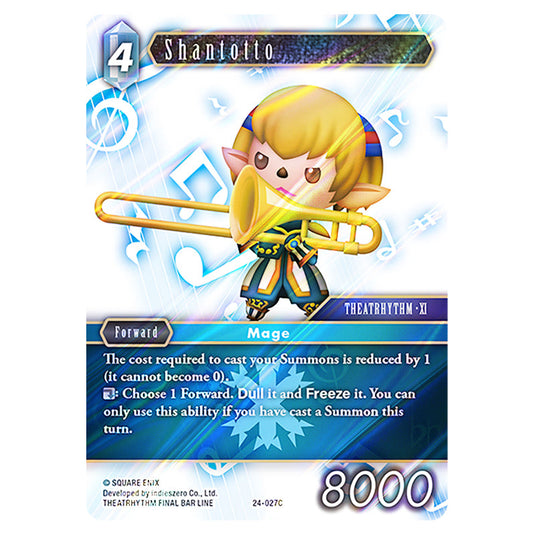 Shantotto 24-027C card from the Final Fantasy set Hidden Legends
