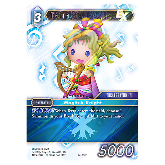 Terra 24-030C card from the Final Fantasy set Hidden Legends