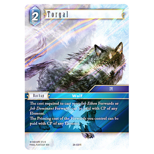 Torgal 24-031R card from the Final Fantasy set Hidden Legends