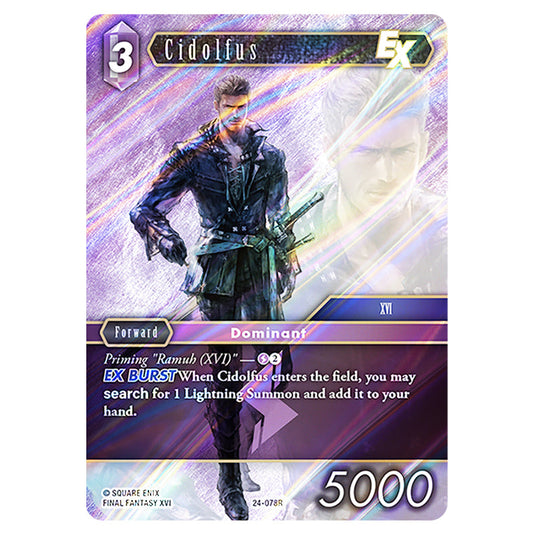 Cidolfus 24-078R card from the Final Fantasy set Hidden Legends