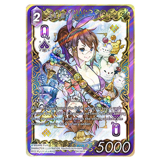 Chime 24-080R-a card from the Final Fantasy set Hidden Legends