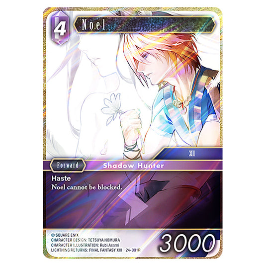 Noel 24-081R card from the Final Fantasy set Hidden Legends