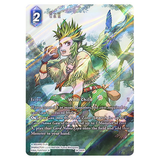 Gau 24-092R-a card from the Final Fantasy set Hidden Legends