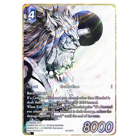 Kimahri 24-093R-a card from the Final Fantasy set Hidden Legends